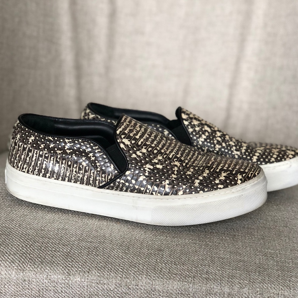 Cèline Slip On Sneakers in Snakeskin